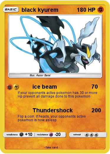 Pokemon black kyurem