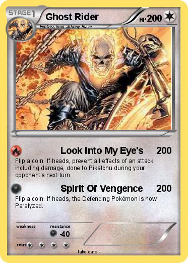 Pokemon Ghost Rider
