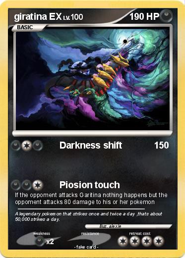 Pokemon giratina EX