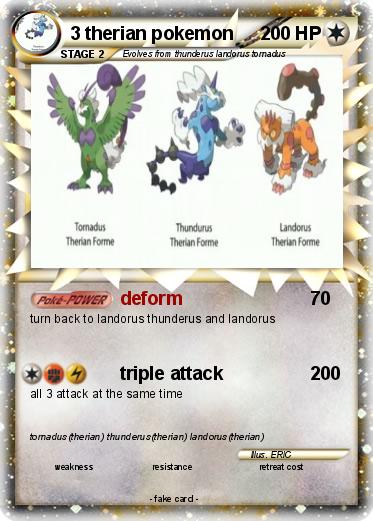 Pokemon 3 therian pokemon