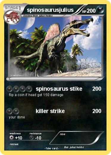 Pokemon spinosaurusjulius