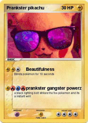 Pokemon Prankster pikachu