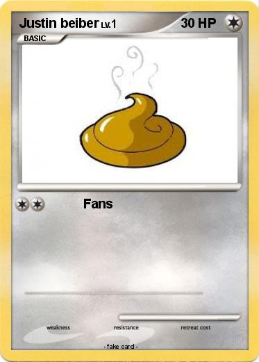 Pokemon Justin beiber