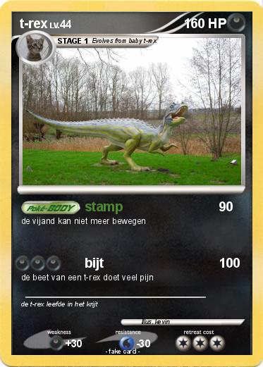 Pokemon t-rex