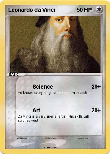 Pokemon Leonardo da Vinci