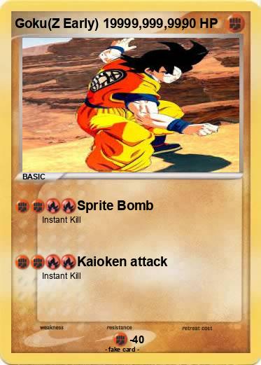 Pokemon Goku(Z Early) 19999,999,99,