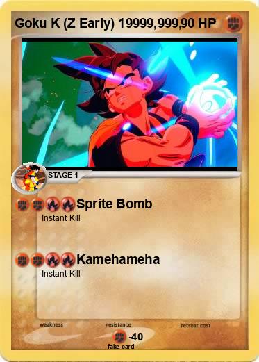 Pokemon Goku K (Z Early) 19999,999,