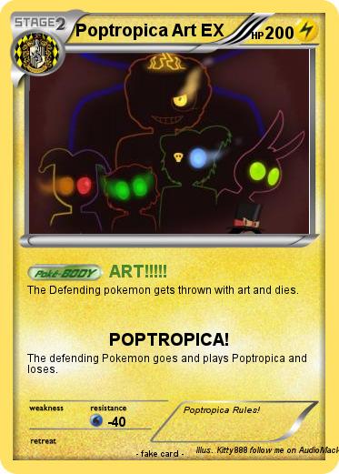 Pokemon Poptropica Art EX