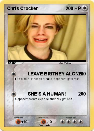 Pokemon Chris Crocker