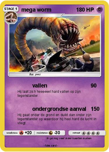 Pokemon mega worm