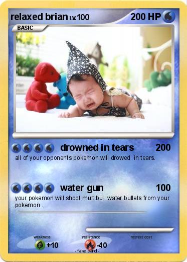 Pokemon relaxed brian