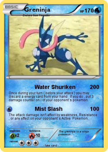 Pokemon Greninja