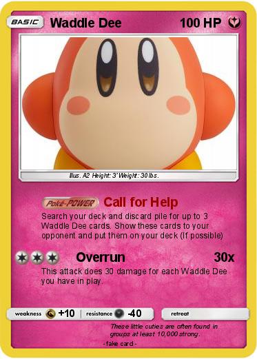 Pokemon Waddle Dee