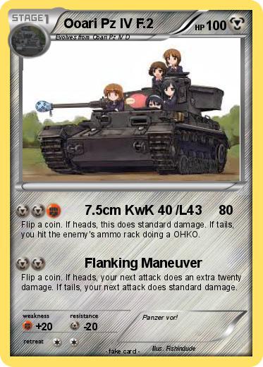 Pokemon Ooari Pz IV F.2
