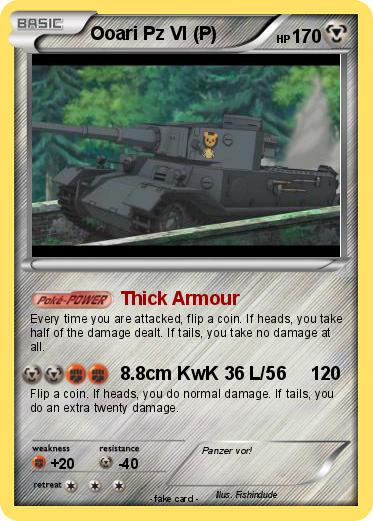 Pokemon Ooari Pz VI (P)