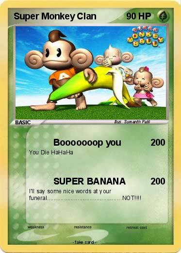 Pokemon Super Monkey Clan