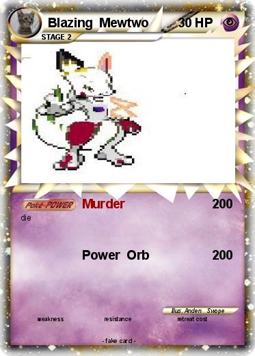 Pokemon Blazing  Mewtwo
