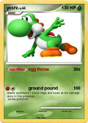 Pokemon yoshi
