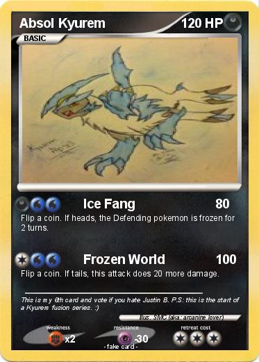 Pokemon Absol Kyurem