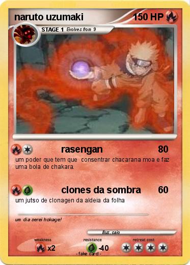 Pokemon naruto uzumaki