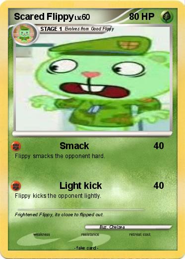 Pokemon Scared Flippy