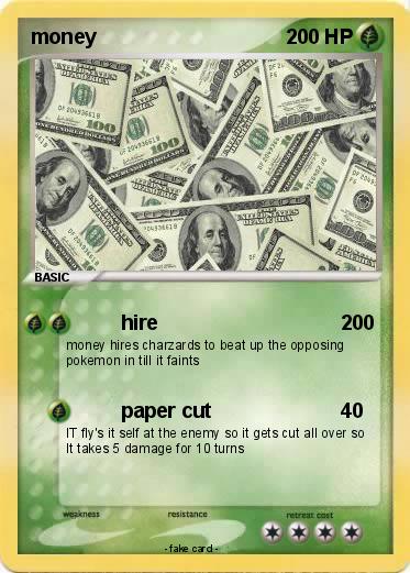 Pokemon money