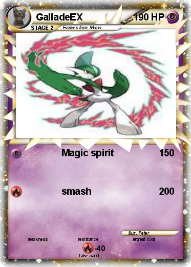 Pokemon GalladeEX