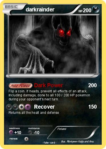 Pokemon darkrainder