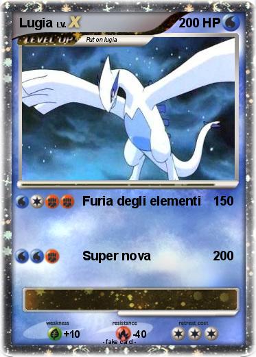 Pokemon Lugia