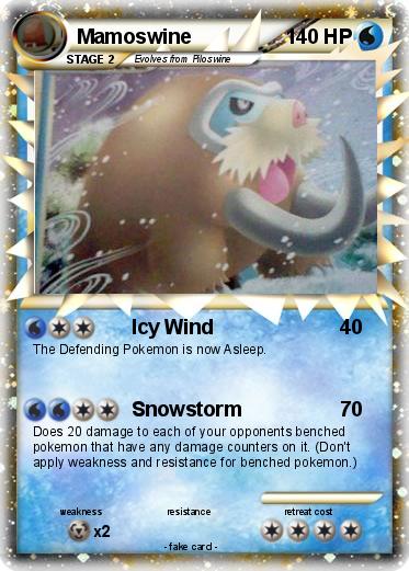 Pokemon Mamoswine