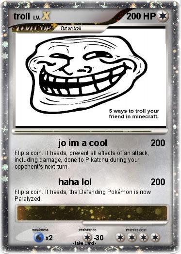 Pokemon troll