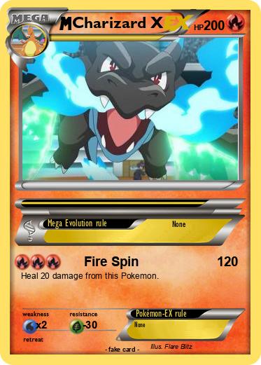 Pokemon Charizard X