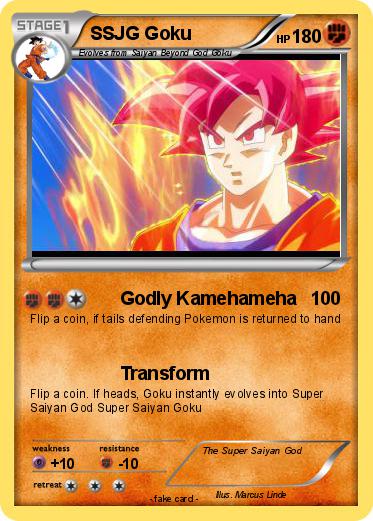 Pokemon SSJG Goku