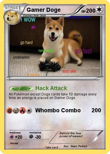 Pokemon Gamer Doge