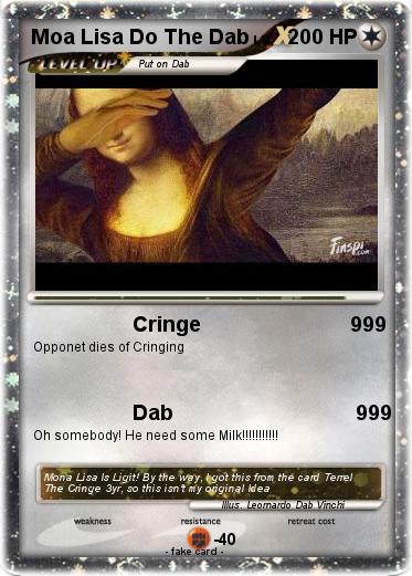 Pokemon Moa Lisa Do The Dab