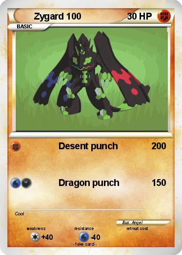 Pokemon Zygard 100