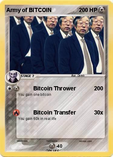 Pokemon Army of BITCOIN