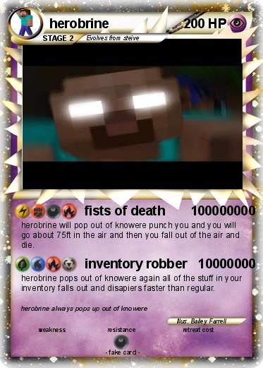 Pokemon herobrine