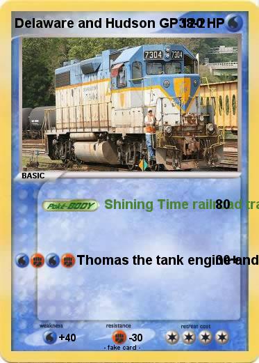 Pokemon Delaware and Hudson GP38-2
