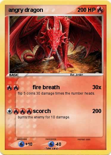 Pokemon angry dragon