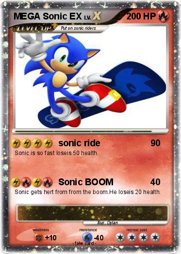 Pokemon MEGA Sonic EX