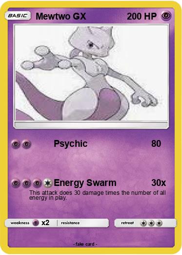 Pokemon Mewtwo GX