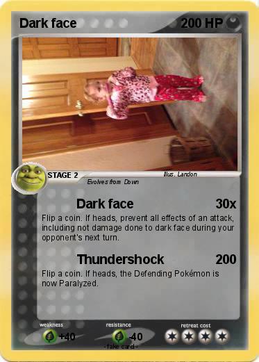 Pokemon Dark face