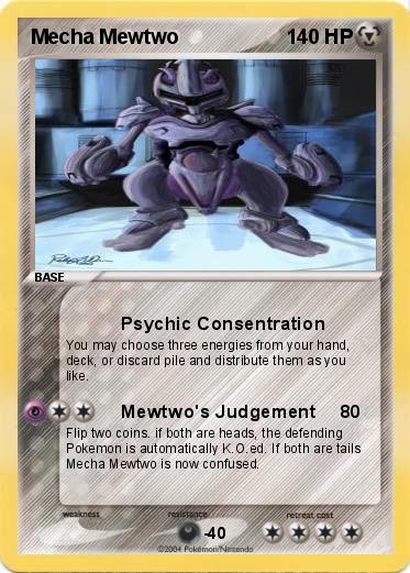 Pokemon Mecha Mewtwo