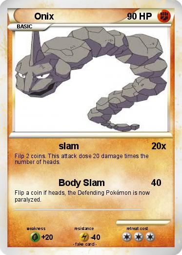 Pokemon Onix