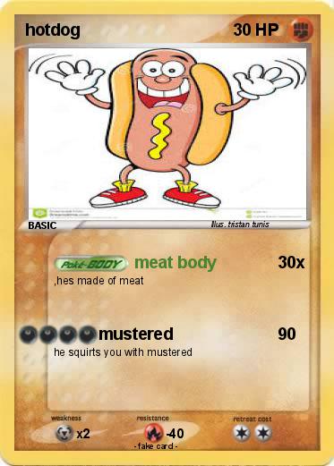 Pokemon hotdog