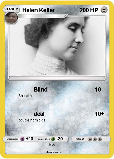 Pokemon Helen Keller