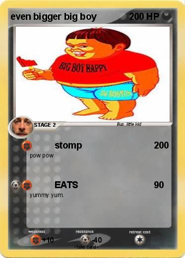 Pokemon even bigger big boy