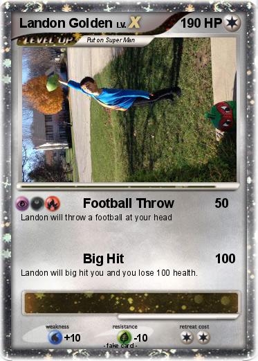 Pokemon Landon Golden
