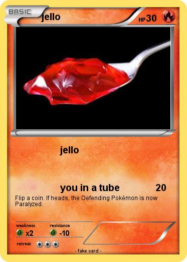 Pokemon jello